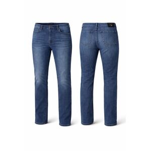 True Religion Mick  MENS 40 X 30  DARK BLUE WASH SLOUGHLY SKINNY JEANS